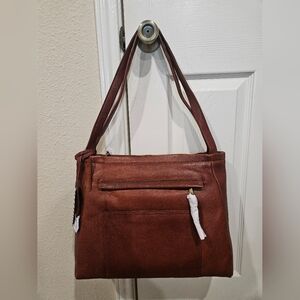 LODIS Lamba Leather Laurel Large Shoulder Bag